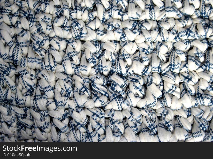 Wool textured background in blue and white. Wool textured background in blue and white