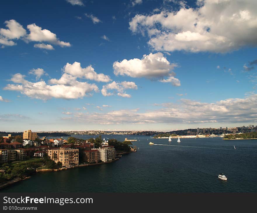 Clouds above Sydney, NSW, Australia. Clouds above Sydney, NSW, Australia