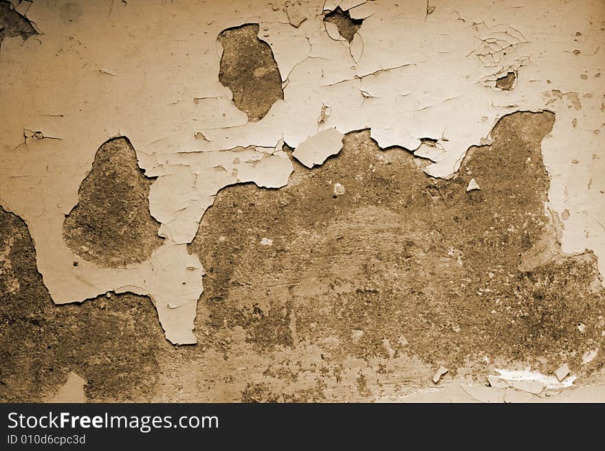 Ragged wall background