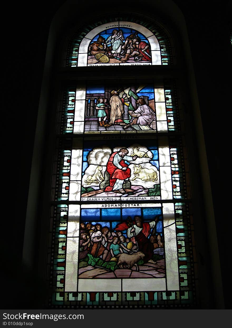 Stain glass window