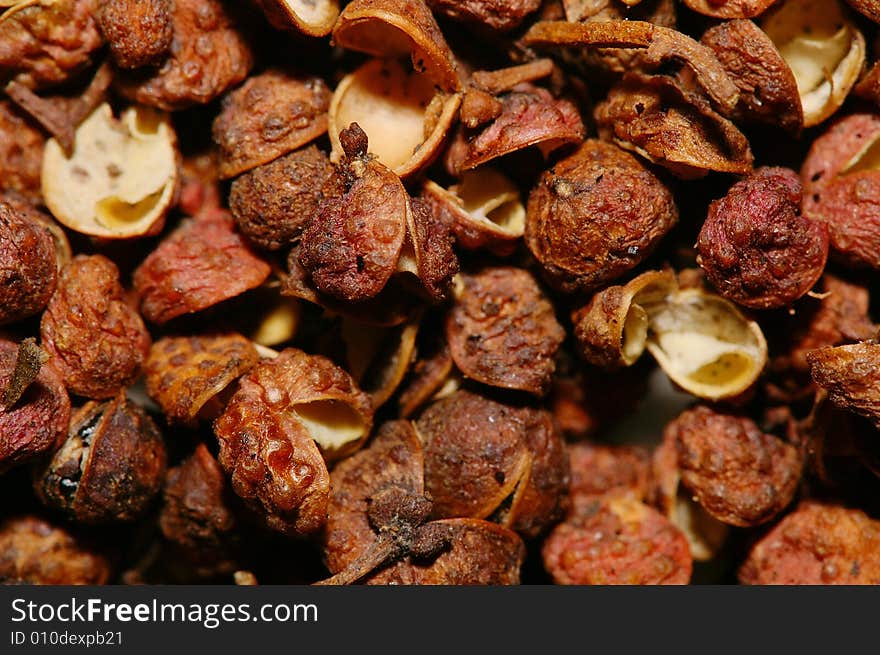 Pepper seeds closeup macro 1:1. Pepper seeds closeup macro 1:1