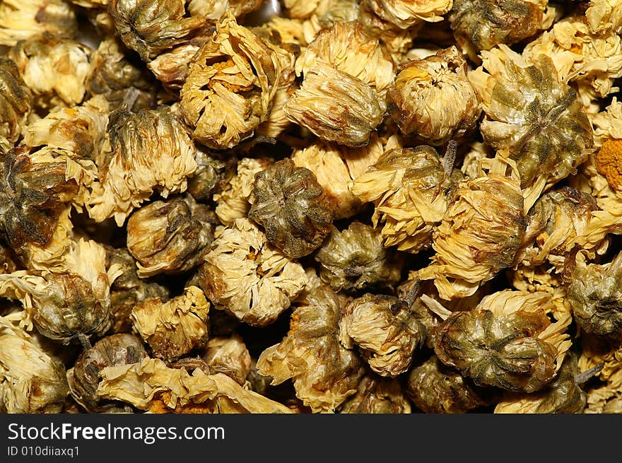 Dry Chrysanthemum Flower