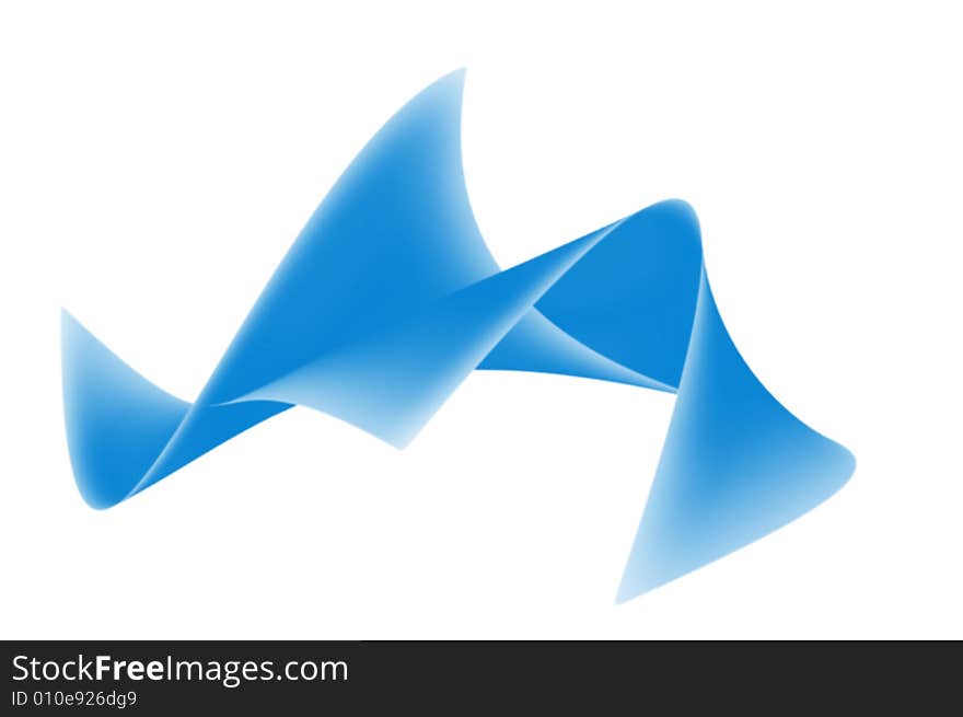 Abstract shape background in blue. Abstract shape background in blue