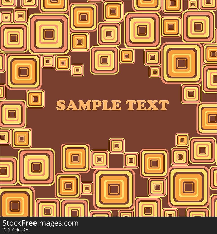 Stylish, brown, colorful background.Vector. Stylish, brown, colorful background.Vector.