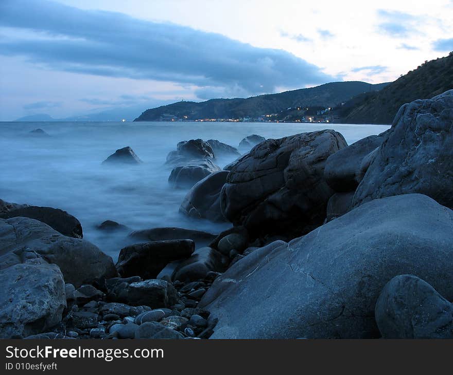 Stones in a fog