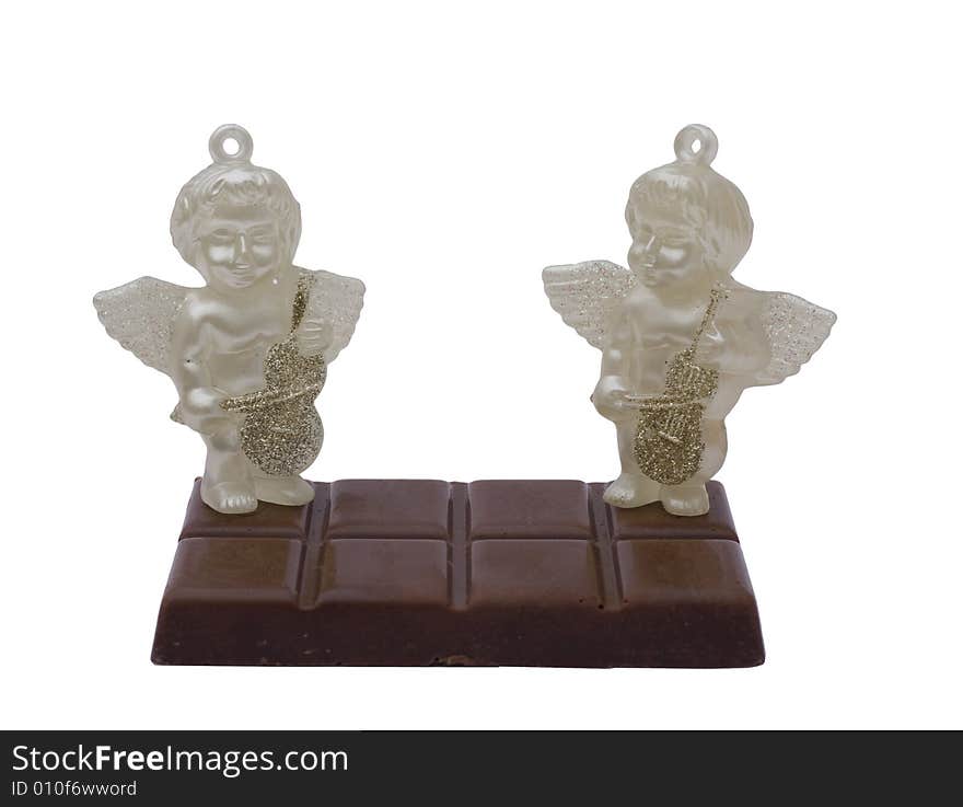 Angels on Milk brown chocolate