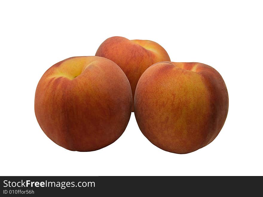 Three peaches