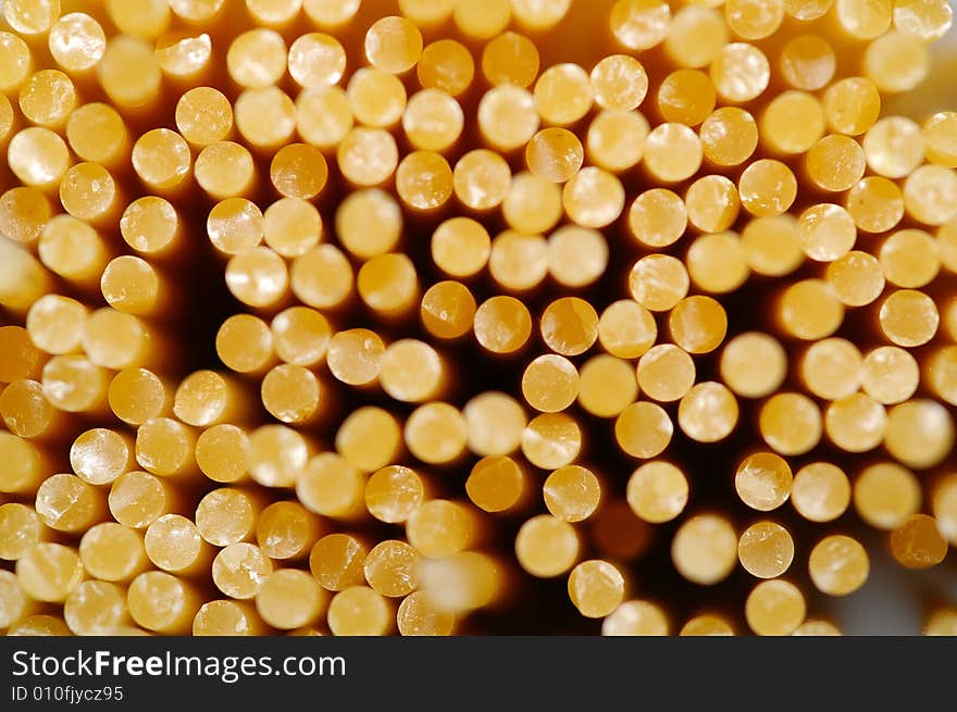 Spaghetti bunch vertical macro closeup 1:2. Spaghetti bunch vertical macro closeup 1:2