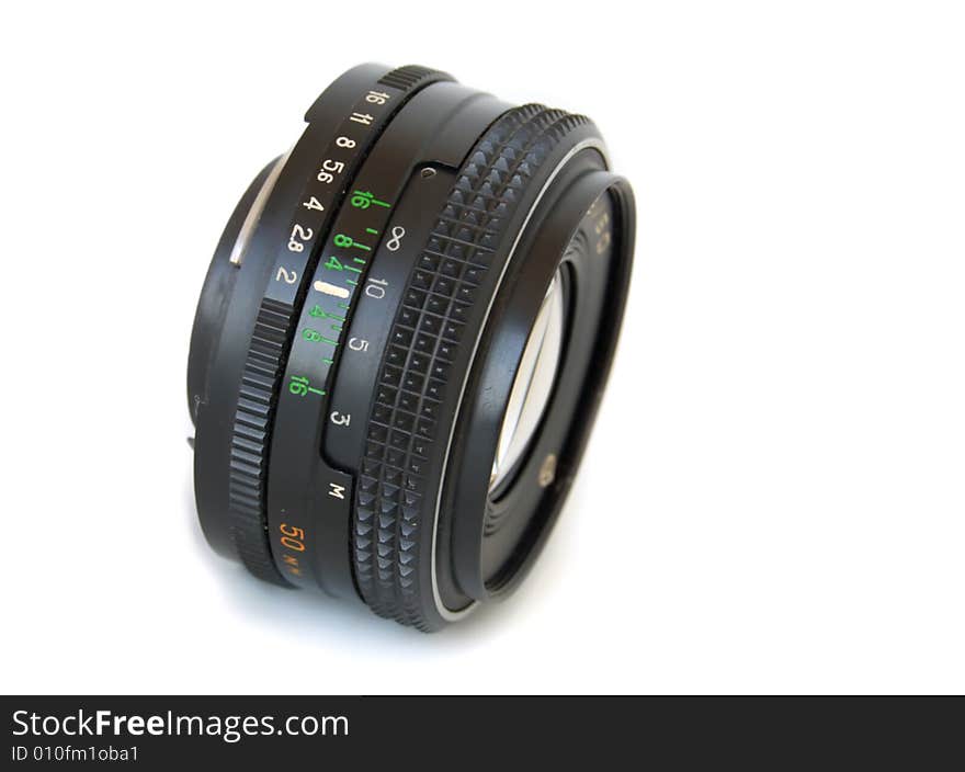 Pic of pretty used old 50 mm lens. Pic of pretty used old 50 mm lens