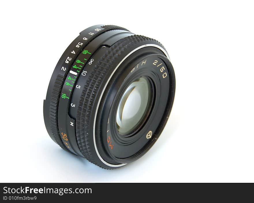 Pic of pretty used old 50 mm lens. Pic of pretty used old 50 mm lens