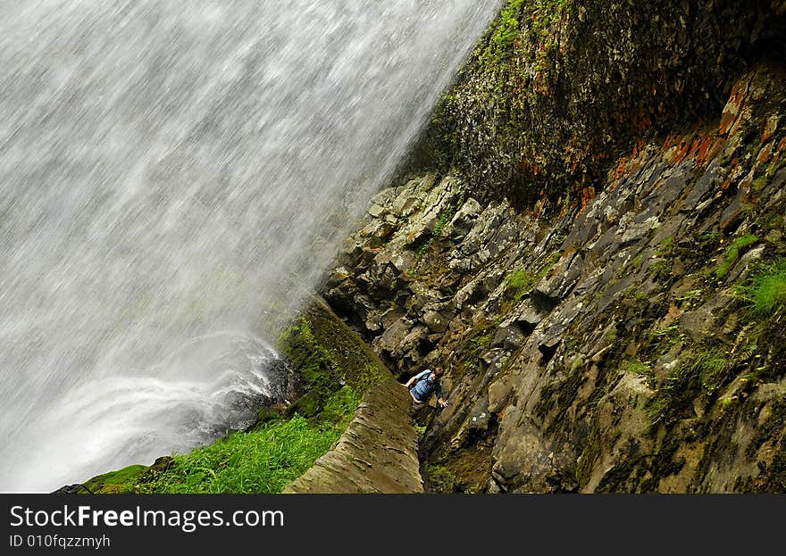 Middle Falls Cascade, Oregon