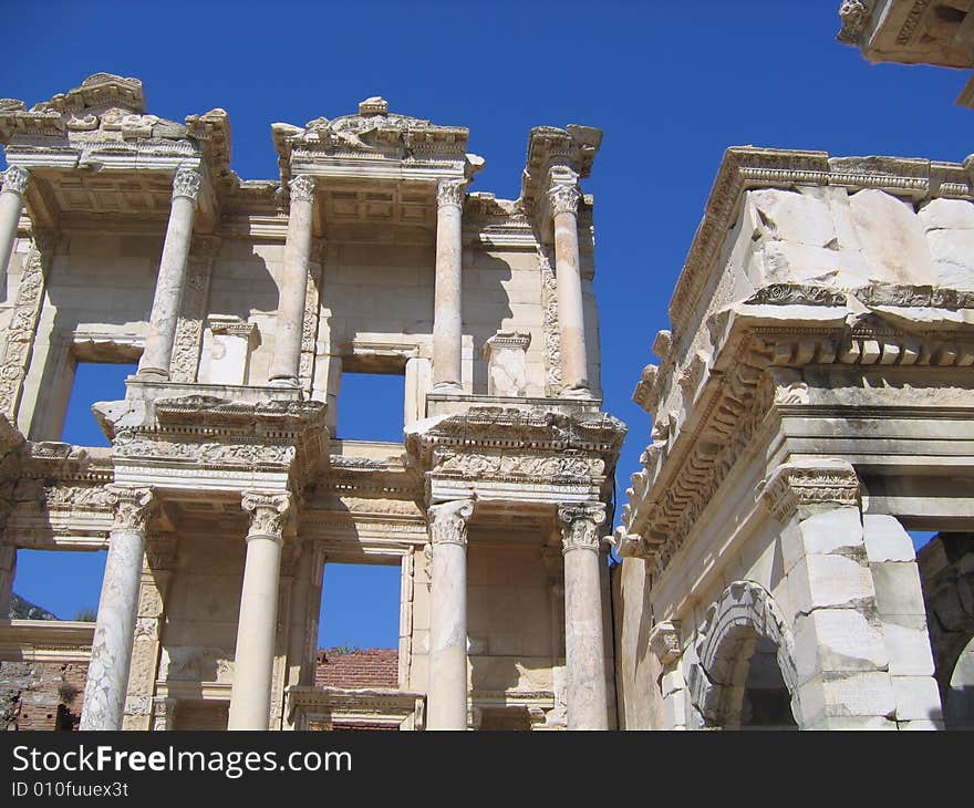 Ancient Ephesian Library