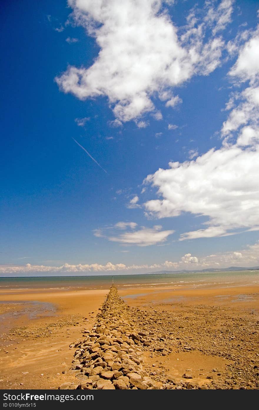 Rocks to the sea