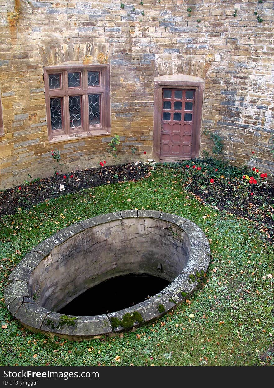 Castle Courtyard In Bavaria - Germany