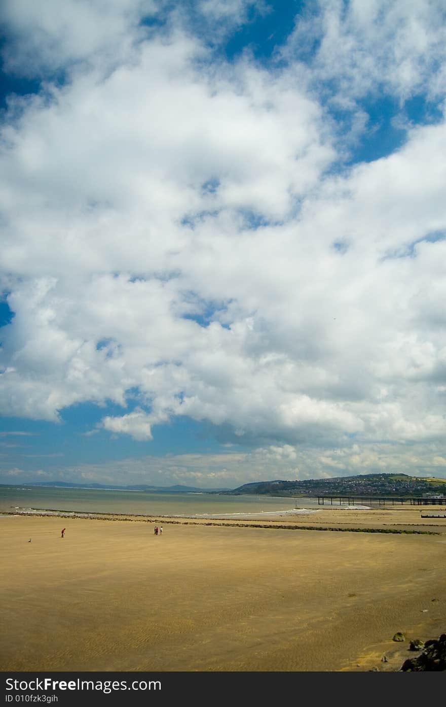 The welsh beach