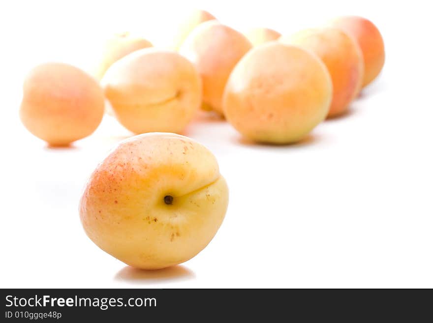 Fresh apricots