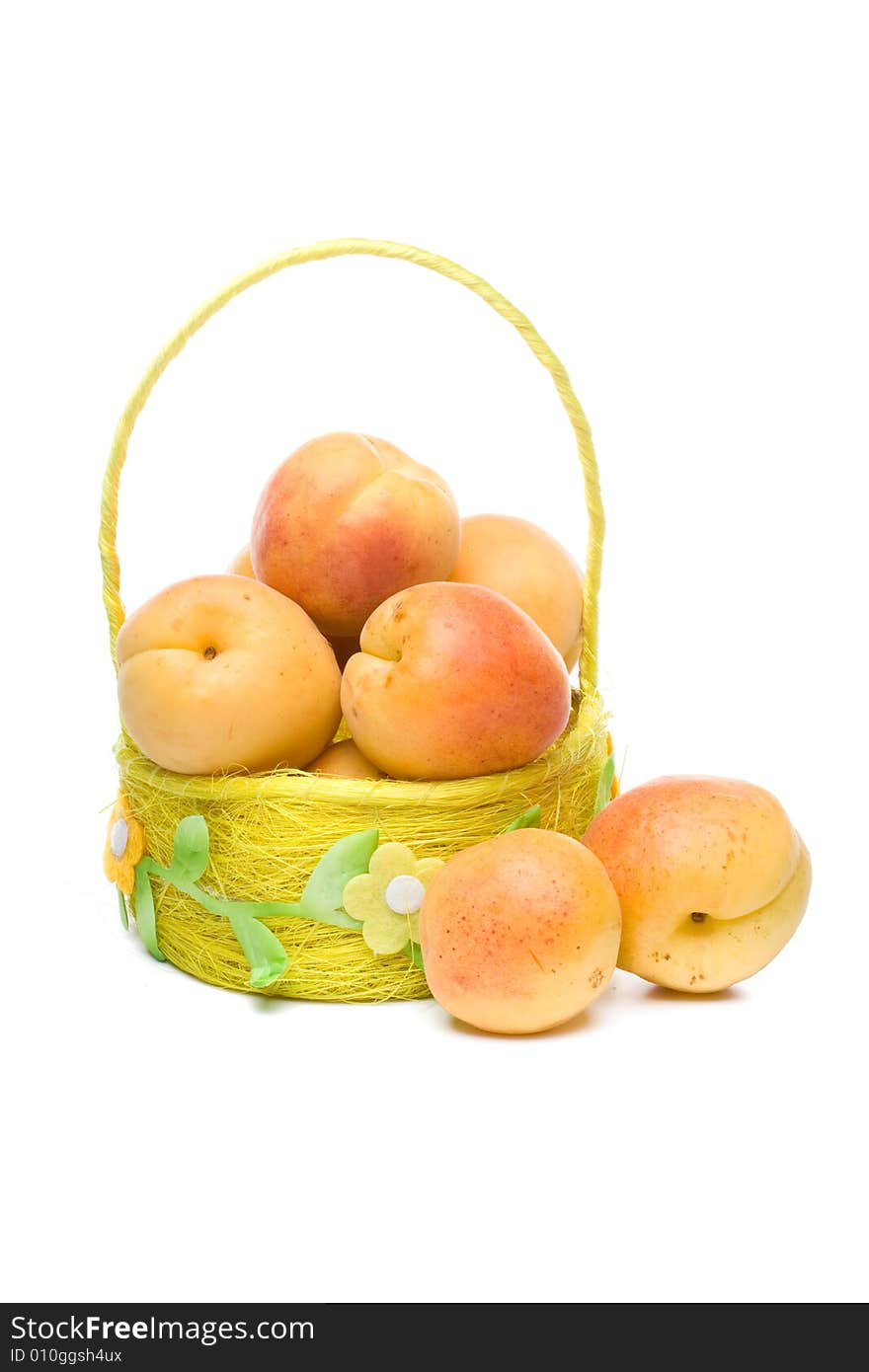 Fresh apricots