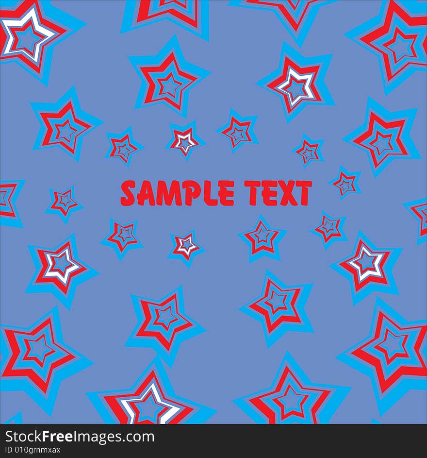 American holiday. Bright background.Vector. American holiday. Bright background.Vector.