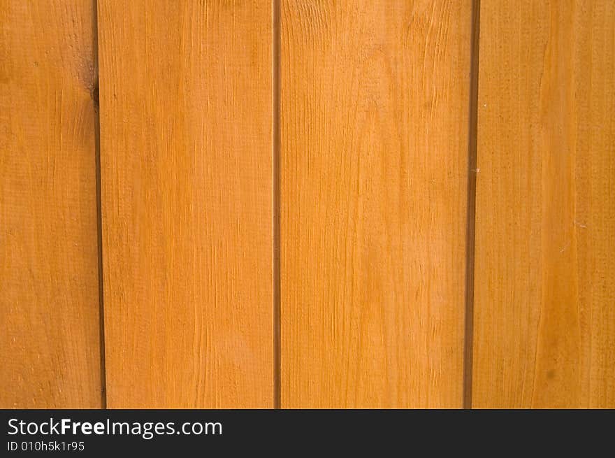 Yellow wooden wall