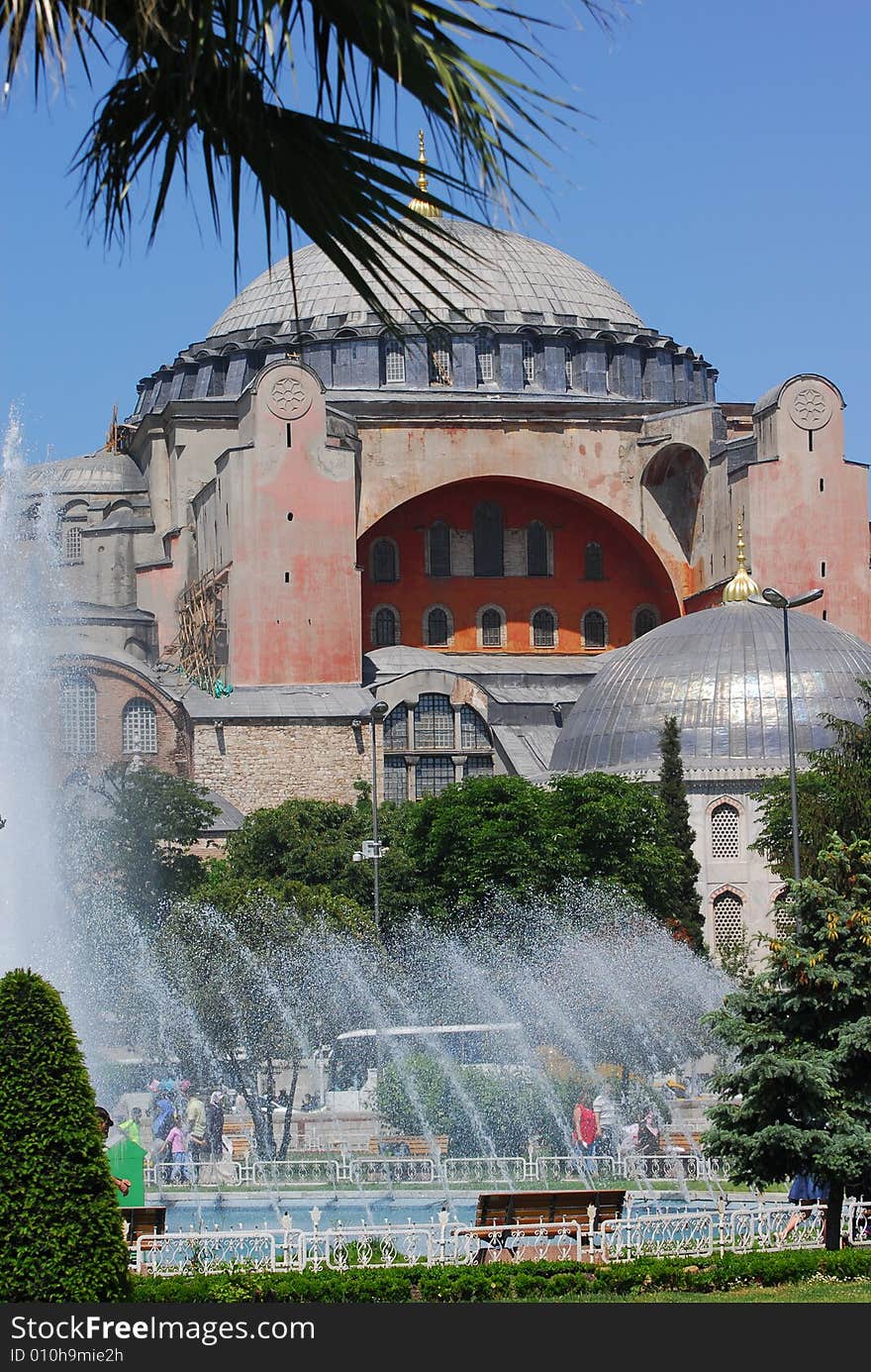 Hagia Sophia in Istanbul, Turkey