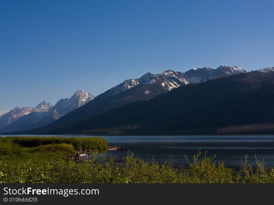 Grand Teton Mountain Range