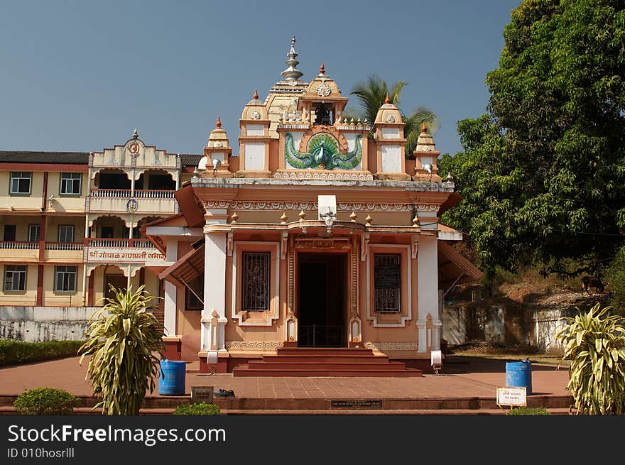 Gahesha residence temple near Ponda, Goa.