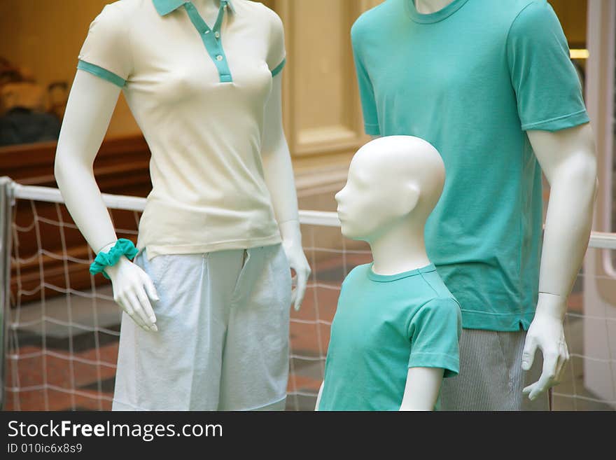 Family Of Mannequins