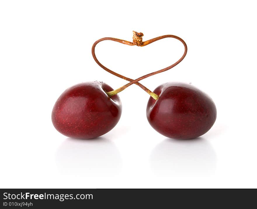 Two Cherries - A Love Symbol