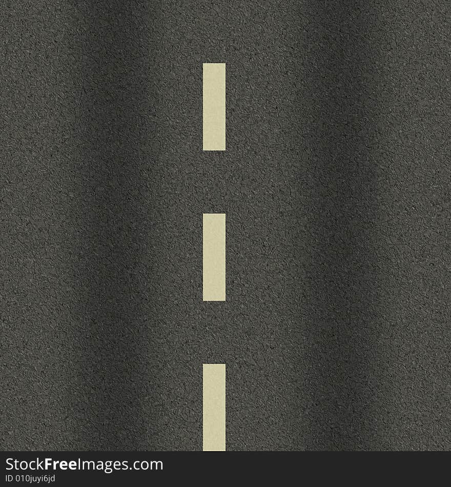 The texture road, road marking, asphalt, suits for duplication of the background, illustration