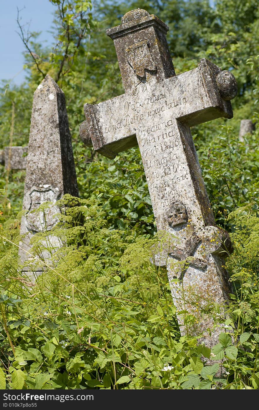 Crosses On The Cemetory