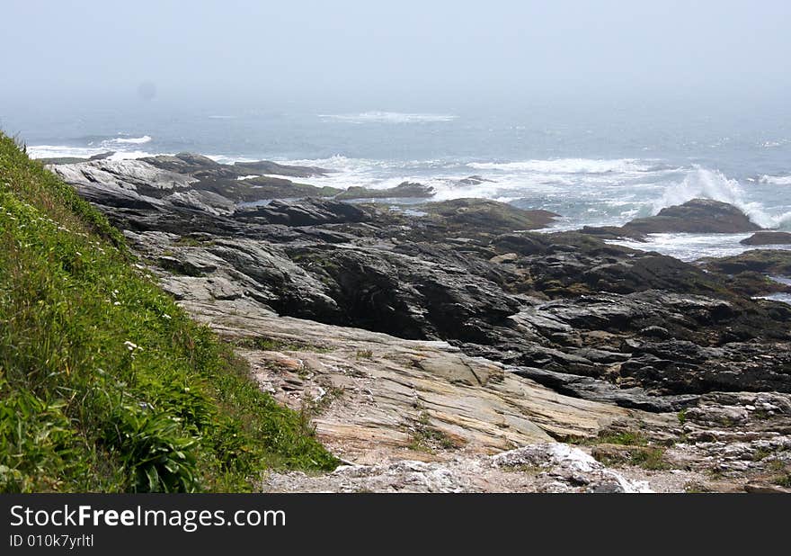 Rocky Shoreline