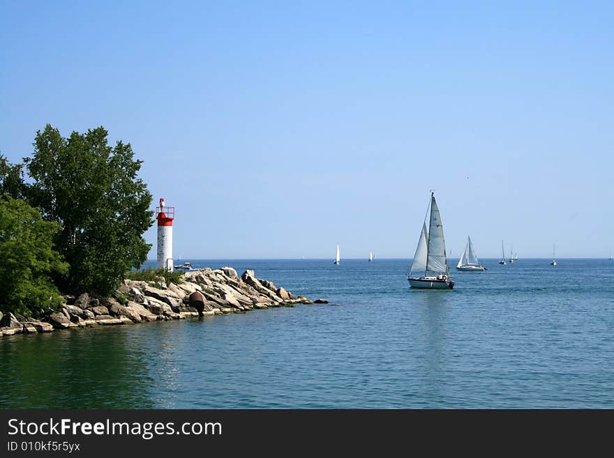 Landscape with Lighthouse