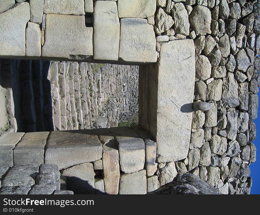 Stone Doorway And Steps