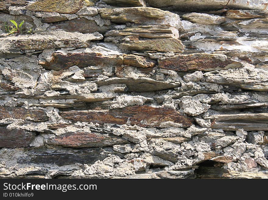 Stone wall