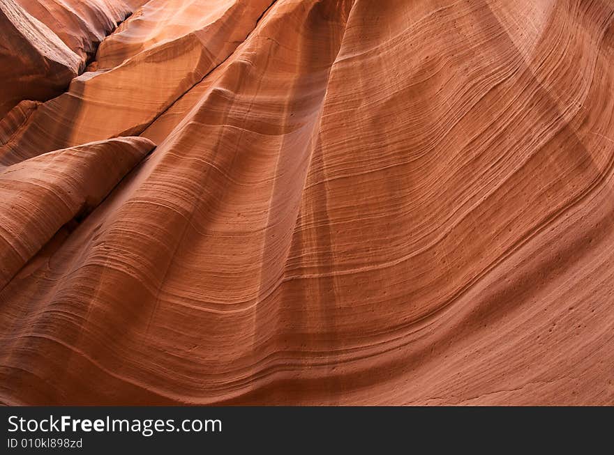 Arizona Slot Canyon Detail Looking Up