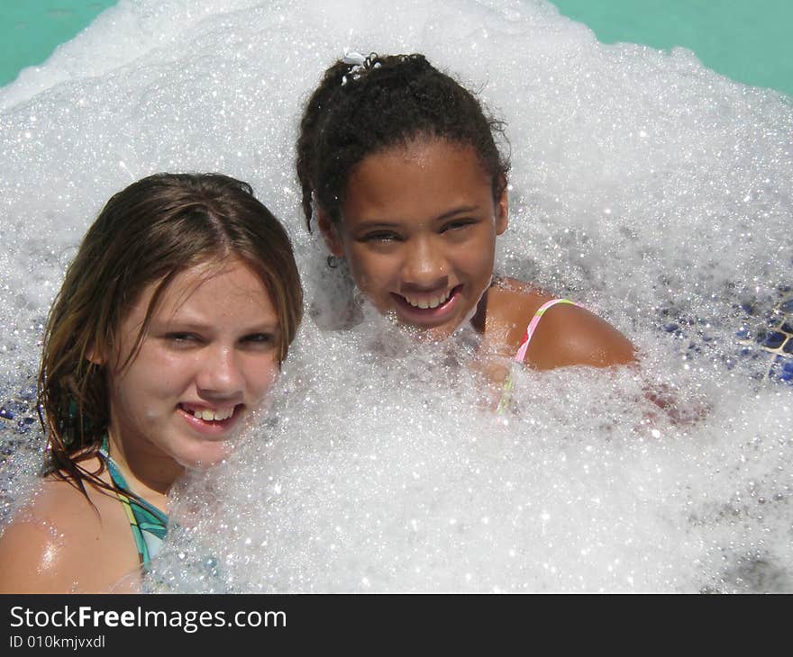 Best Friends in Bubbles