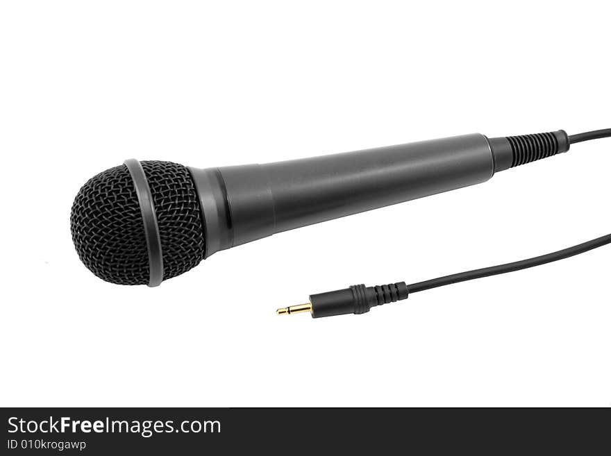 Microphone and cable isolated