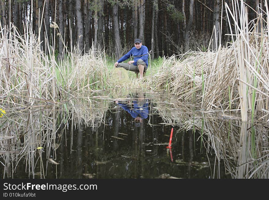 Waiting European Carp