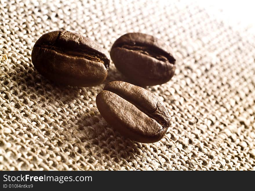 Coffee grains