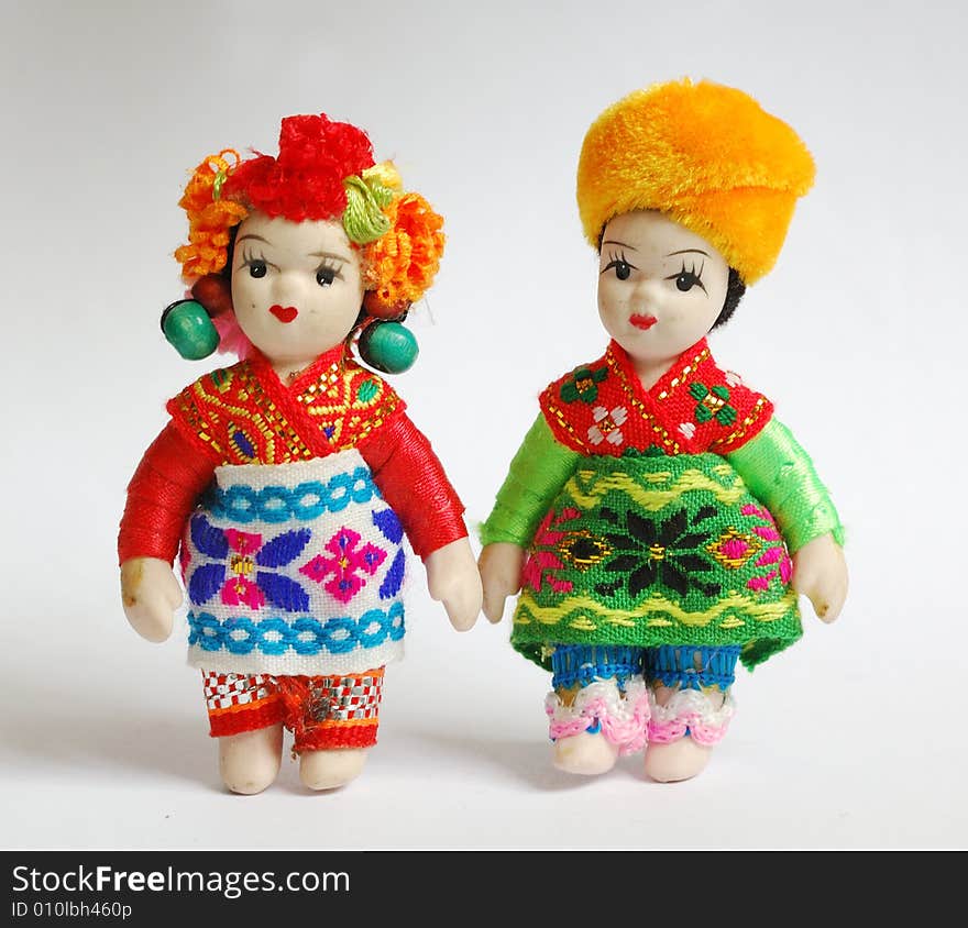 Doll handicraft of Chinese Tibetan. Doll handicraft of Chinese Tibetan.