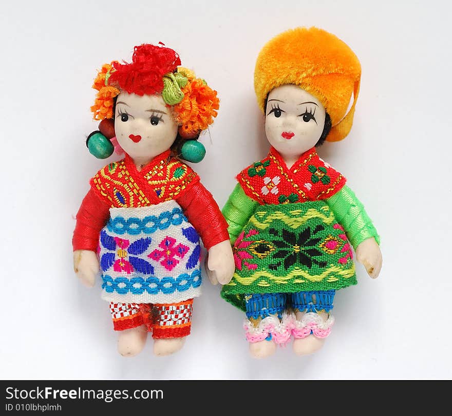 Doll handicraft of Chinese Tibetan. Doll handicraft of Chinese Tibetan.