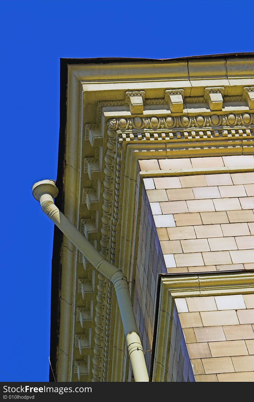 Old Building with Moulded Cornice