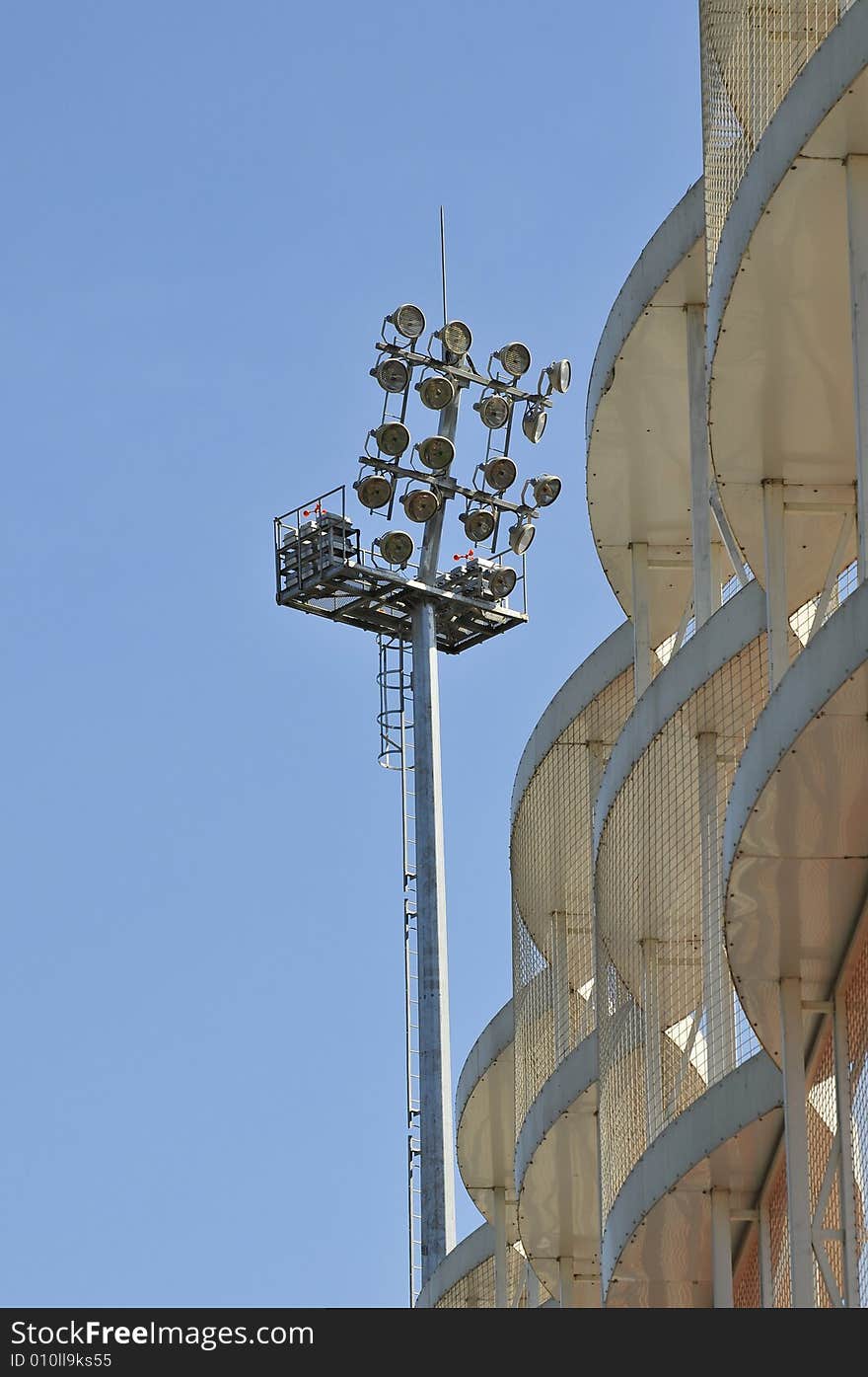 Lighthouse for stadium