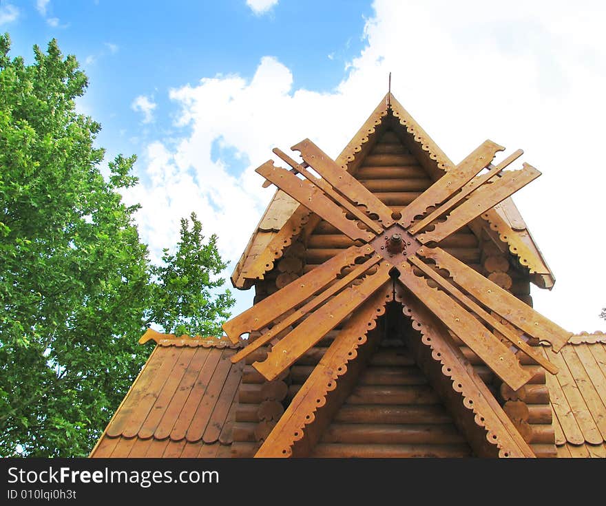 Fairy tale wind mill