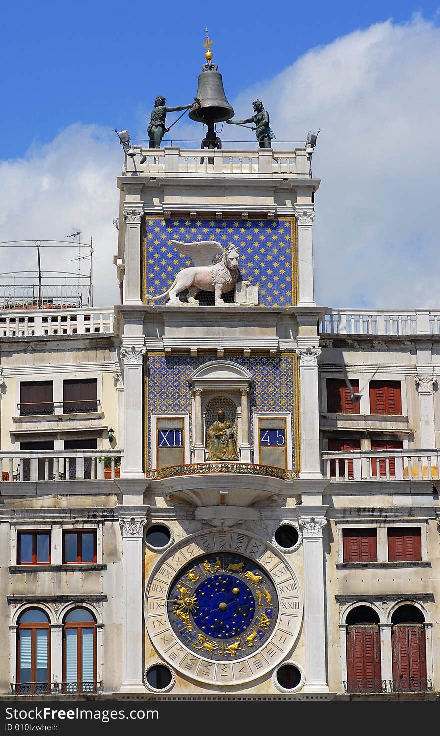 A Detail View from Piazza San Marco, Venice Italy. A Detail View from Piazza San Marco, Venice Italy