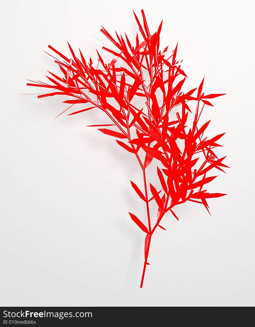 Background picture of a Red Tree