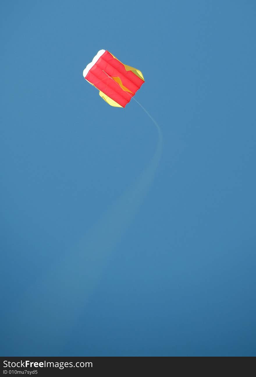 Girl Flying Kite