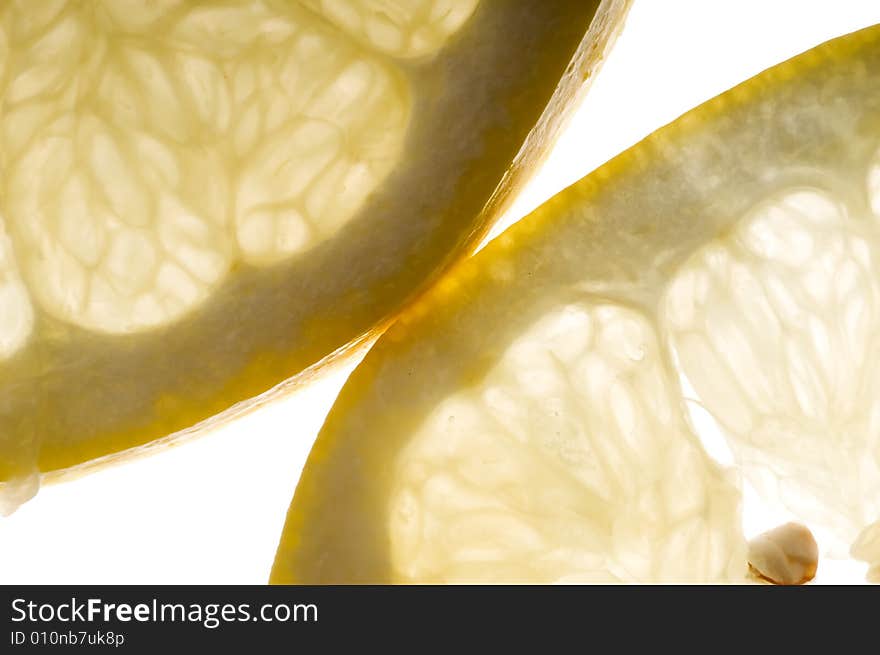 Slices of grapefruit isolated on shiny background. Slices of grapefruit isolated on shiny background