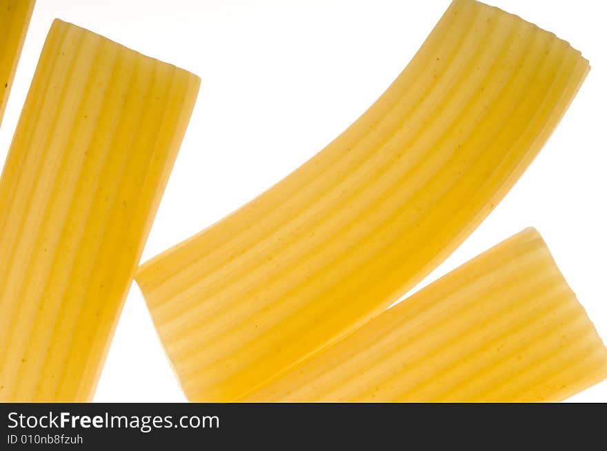 Pasta macro on shiny background. Pasta macro on shiny background