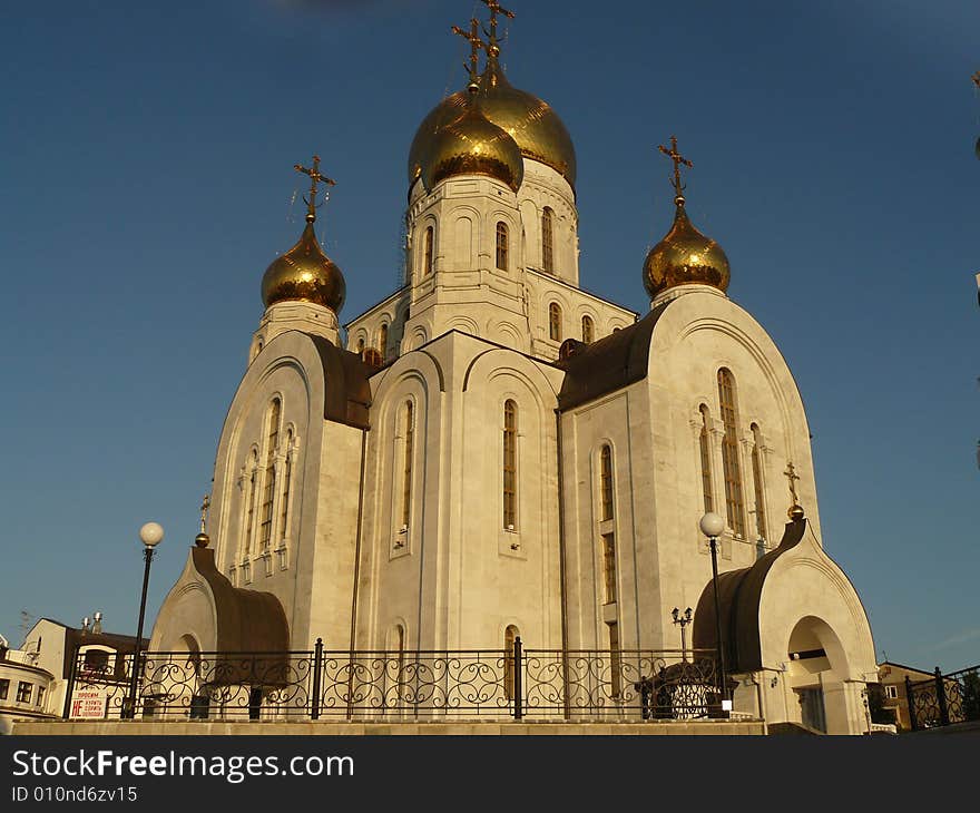 Church cathedral on high mountain. Church cathedral on high mountain.